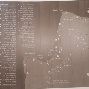 Map of area around the Settlement