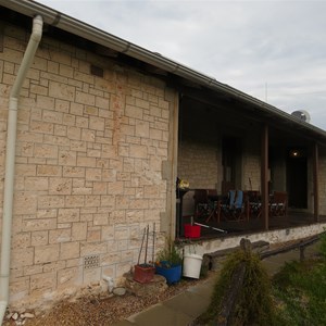 Stonework and verandah