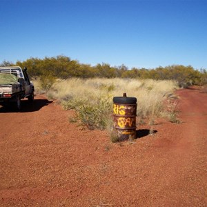 Turnoff to Patience No1 Oil Well 14/6/07