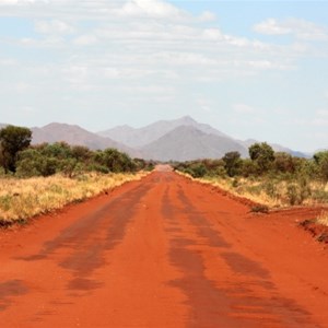 Gary Junction Road near Papunya