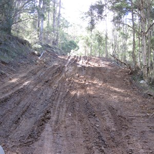 Muddy after rain