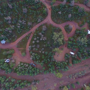 Cabrian campground from above