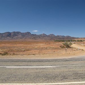 Across the plains to Flinders ranges