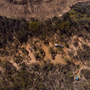 Arial View of Camping Area/Car Park