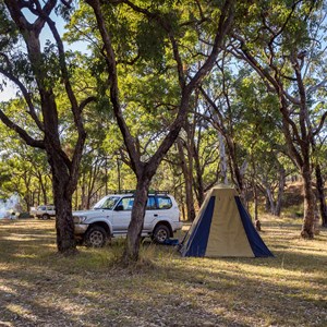 Rotary Shelter Shed Camping Area