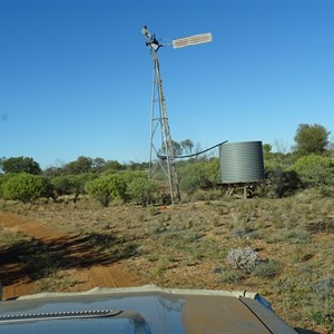 Disused tank and bore on Eagle Hwy