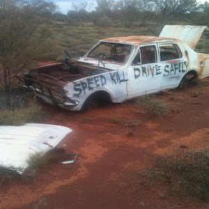 Eagle Hwy Car Wreck