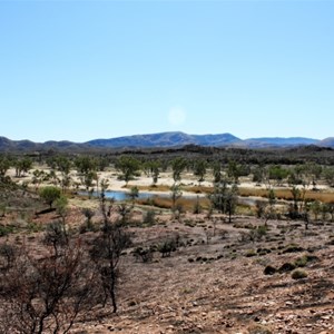 View of Finke River from Mt Sonder Lookout