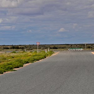 Turnoff from Sturt Hwy