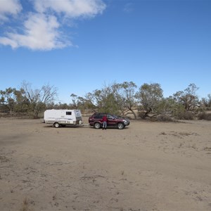 Dry riverbed Sept 2018