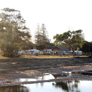 Park viewed from the boardwalk