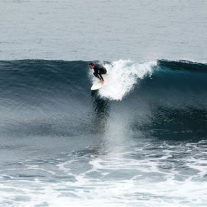 Surfer at Port Campbell