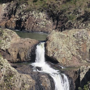 Top of falls