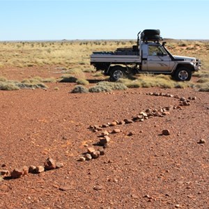 Line of Rocks