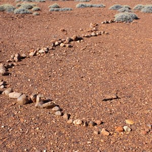 Line of Rocks