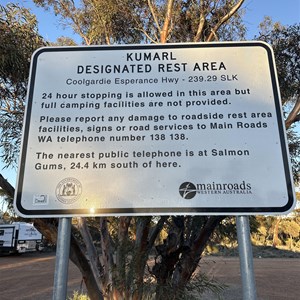 Kumarl Siding Rest Area