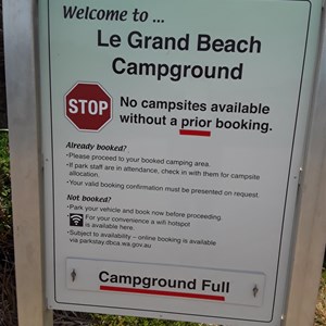 Le Grand Beach Campground