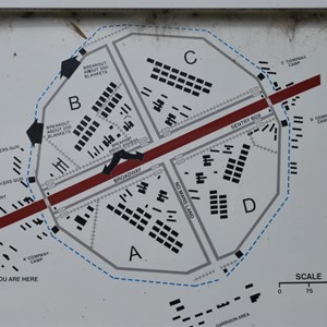 No 12 POW Camp plan