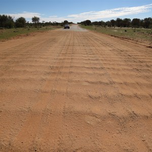 Tarred floodway