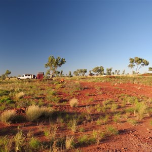 Campsite morning view