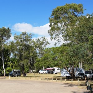 Part of the camping area.