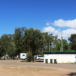 Toilet block showing the dump point location