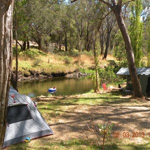 Tent Camping on the river