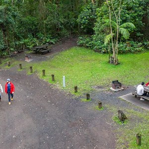 Tent site