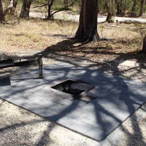 Sites are supplied with open fire cooking facilities