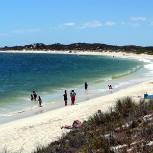 Sandy Cape beach looking north.