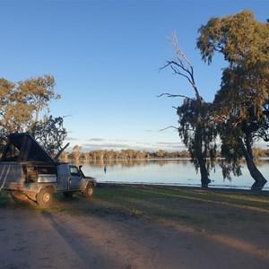 Lakeside camping. Power and unpowered