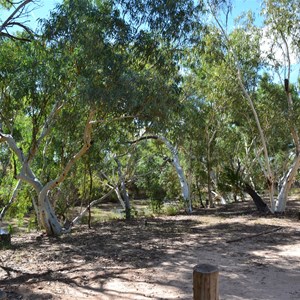 Mistake Creek, Bough Shed Hole camping area