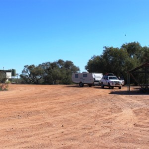 Parking and camping area