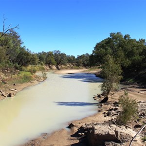 Waterhole in the Georgina River