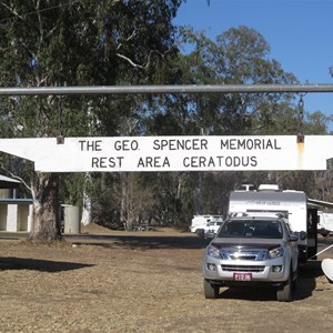 Entrance sign