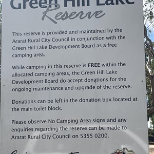 Green Hill Lake Reserve