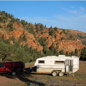 Camping at Warren Gorge