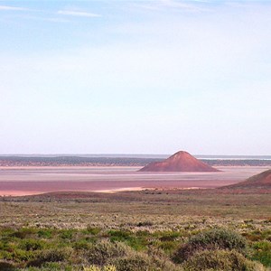 Island Lagoon from the rest area