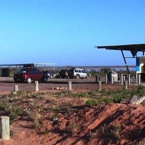 Facilities at Lake Heart rest area