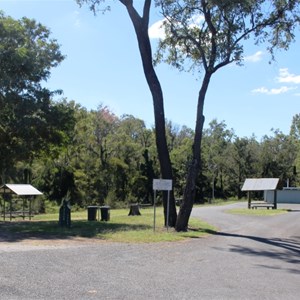 Fat Hen Creek parking and camping area