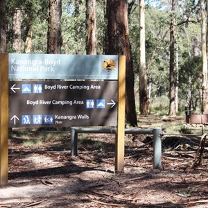 Sign to Boyd River Camping Area