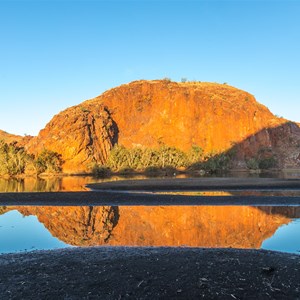 Reflections at the gorge