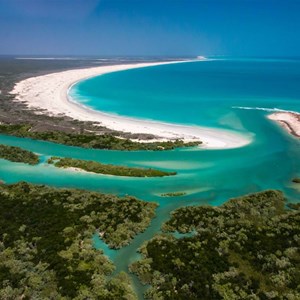 Willie Creek from the air