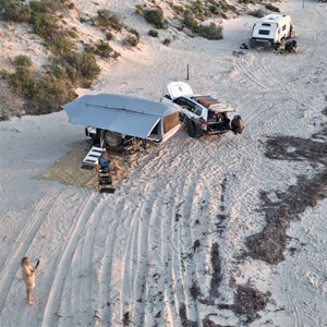 Perlubie Beach Camp Area