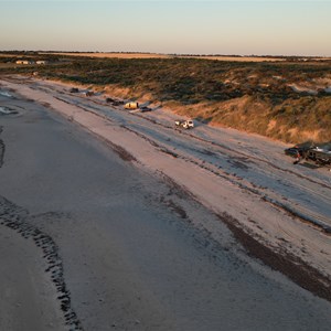 Perlubie Beach Camp Area