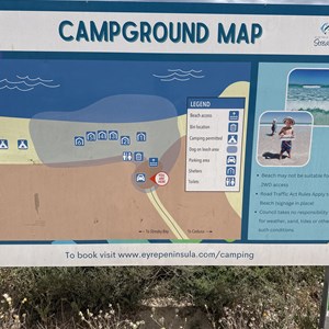 Perlubie Beach Camp Area