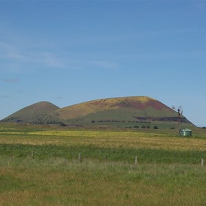Mount Elephant - West side. Date 20.10.2010
