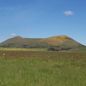 Mount Elephant - North side. Date 20.10.2010