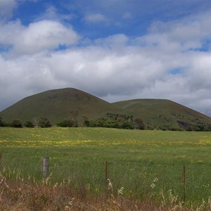 Mount Elephant - West side. Date 5.11.2010