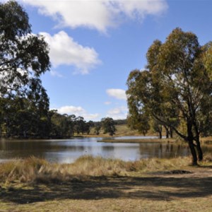 Burraga Dam back